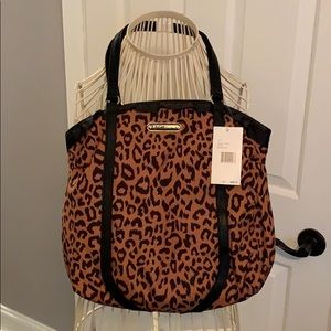 NWT Betsey Johnson Leopard bag